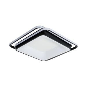 Brilagi - Dimmelhető LED mennyezeti lámpa FLARE LED/102W/230V 50x50 cm fekete + távirányító BRMXC2979 kép