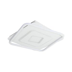 Brilagi - IRIS LED fényerőszabályozható mennyezeti lámpa LED/98W/230V 50x50 cm fehér + távirányító BRMXC2985-BI kép