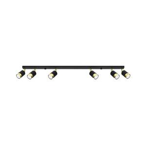 SL.1073 - Spotlámpa NERO 6xGU10/40W/230V fekete/arany SL.1073 kép