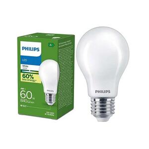 Philips ULTRAEFFICIENT A60 LED izzó, E27, 4 W, 230 V, 3000 K (meleg fehér) 8720169250413 kép