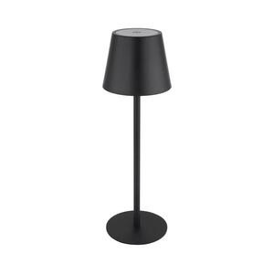 Globo 58488B - LED, dimmelhető, érintésvezérlésű, újratölthető, kültéri asztali lámpa 3 az 1-ben VANNIE I LED/3W/5V IP54 fekete 58488B kép