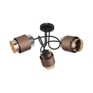 Globo 15560-3DC - MILLEY felületre szerelt csillár 3xE27/40W/230V fekete/bronz 15560-3DC kép