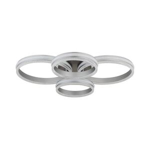 Globo 67377-90 - LED dimmelhető mennyezeti lámpatest FRANCINE LED/90W/230V ezüstszínű+távirányítóval 67377-90 kép
