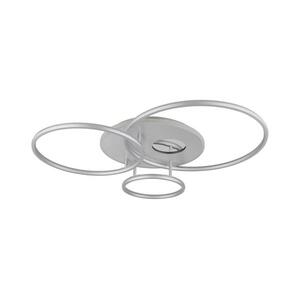 Globo 48466-54A-LED dimmelhető mennyezeti lámpa INVERTINA 54W/230V 90x70 cm ezüstszínű + távirányító 48466-54A kép