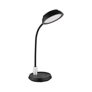 Globo 58496S - KIRK érintésvezérelt, fényerőszabályozható LED asztali lámpa LED/12W/230V fekete 58496S kép