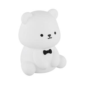 Globo 2870 - TEDDY LED RGBW, fényerőszabályozható, újratölthető gyerek éjjeli lámpa, 1 W LED, 5 V, 1200 mAh, mackó alakú 2870 kép