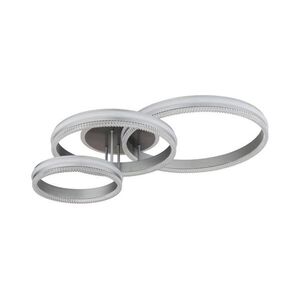 Globo 67377-72 - dimmelhető LED mennyezeti lámpatest FRANCINE LED/72W/230V ezüstszínű+távirányító 67377-72 kép