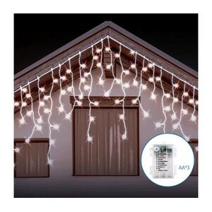 B.V. - LED Kültéri fényfüzér 200xLED/8 üzemmód 13x0, 6m IP44 hideg fehér B10303K41 kép