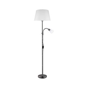 Eglo 31178 - Állólámpa ALMACEN 1xE27/60W/230V + 1xE14/25W fekete/fehér 31178 kép