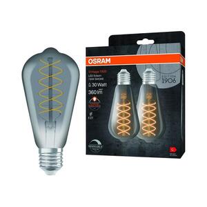 2 db-os készlet: dimmelhető LED-izzó VINTAGE FILAMENT E27/7, 8W/230V 1800K - Osram 4099854147852 kép
