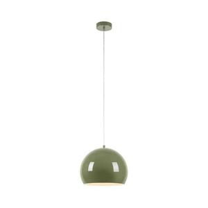 Markslöjd 108988 - Zsinóros függőlámpa POP 1xE27/40W/230V átmérő 28 cm zöld 108988 kép