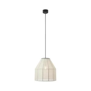 Markslöjd 108956 - AIKO kábeles függőlámpa 1xE27/60W/230V Ø 37 cm krémszínű/fekete 108956 kép
