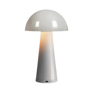 Markslöjd 108950 - LED dimmelhető, újratölthető lámpa FUNGI LED/1, 5W/2000 mAh IP44 szürke 108950 kép