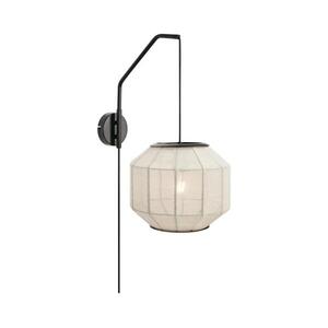 Markslöjd 108957 - ASUKA fali lámpa 1xE27/60W/230V krémszínű/fekete 108957 kép