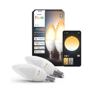 SZETT 2x fényerőszabályozható LED izzó Philips Hue WA B39 E14/3, 7W/230V 1000-20000K 8721103099488 kép