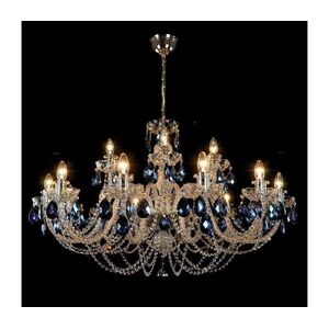 Wranovsky JWZ166182231 - Kristály csillár láncon OCEAN 18xE14/40W/230V JWZ166182231 kép