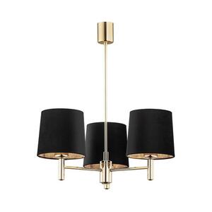 Csillár rúdon 3xE27/60W/230V fekete kép