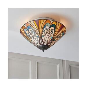 Endon 70241 - Tiffany HECTOR mennyezeti lámpa 2xE27/60W/230V Ø 40 cm 70241 kép