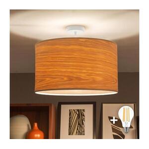 Brilagi - LED felületre szerelt csillár CERIA 1xE27/60W/230V átm. 45 cm fehér/bézs BG3992+EG781087 kép