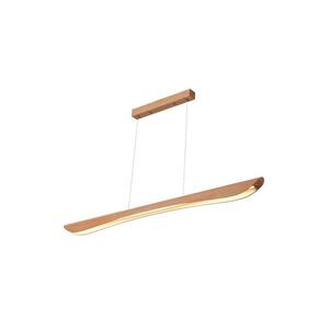 LED Csillár zsinóron LED/22W/230V 4000K 120 cm bükkfa/tömör fa WRL0821 kép