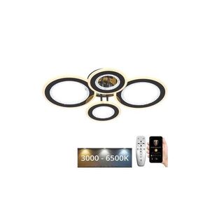 LED Dimmelhető felületre szerelhető csillár LED/100W/230V 3000-6500K + távirányítás J3346/BCH kép