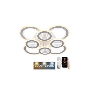 LED Dimmelhető felületre szerelhető csillár LED/200W/230V 3000-6500K + távirányítás J3347/W kép