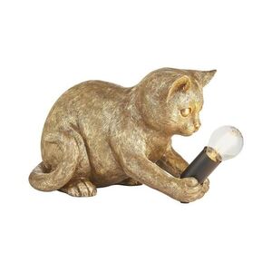 Endon 107389 - Asztali lámpa KITTEN 1xE14/7W/230V arany 107389 kép