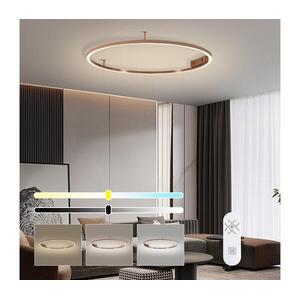 NEO 07326-80C-LED Dimmelhető mennyezeti lámpa FINO LED/55W/230V 80 cm Tuya rózsaarany + távirányító 07326-80C kép