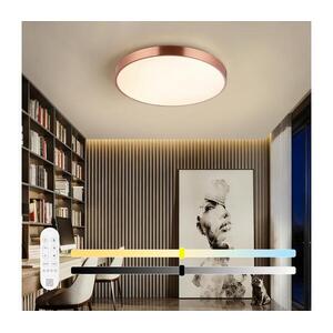 NEO 07322L-LED dimmelhető mennyezeti lámpa NEO LITE SEMPLICI 60W/230V átmérő: 60 cm rézszínű + távirányítóval 07322L kép