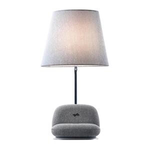 09109L - SOFA LED dimmelhető asztali lámpa, Qi vezeték nélküli töltéssel, LED/6W/230V, szürke 09109L kép
