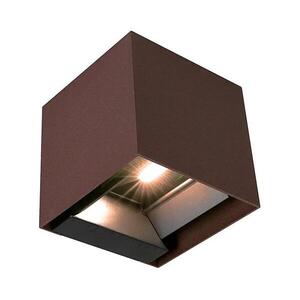 LED Sol fali lámpa érzékelővel LED/9W/3, 7V 3000/4000/5000K IP65 2600 mAh barna 23824-1 kép