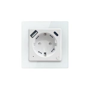 NEO 07552L - Okos F típusú aljzat 16A/230V + 1x USB-A + 1x USB-C PD 20W 07552L kép