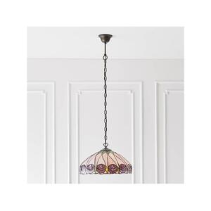 Endon 64176 - Tiffany HUTCHINSON láncos csillár 1xE27/60W/230V átm. 40 cm 64176 kép