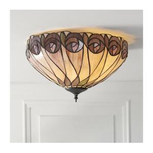 Endon 112188 - Tiffany HUTCHINSON mennyezeti lámpatest 2xE27/60W/230V, átm. 40 cm 112188 kép