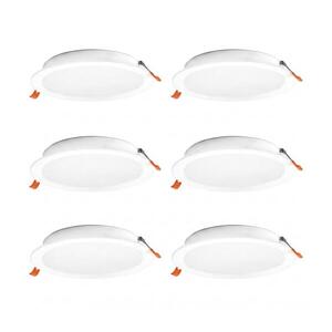 Osram - 6 darabos szett ESAL LED/18W/230V beépíthető mennyezeti lámpatest, Ø 22 cm, fehér 4099854478710 kép
