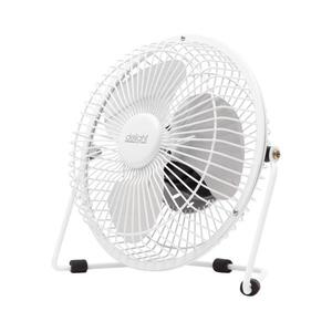 Fehér asztali látor, 1, 75 W/5 V USB, 18 cm átmérő 51110WH kép
