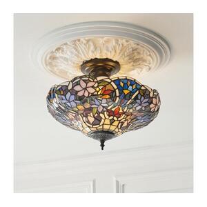 Endon 111915 - Felületre szerelhető Tiffany SULLIVAN 3xE27/10W/230V átmérő 40 cm 111915 kép