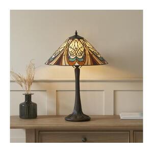 Endon 112185 - Tiffany HECTOR asztali lámpa 1xE27/10W/230V átm. 40 cm 112185 kép