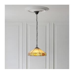 Endon 111989 - Tiffany NEVADA láncos csillár 3xE27/10W/230V átm. 40 cm 111989 kép