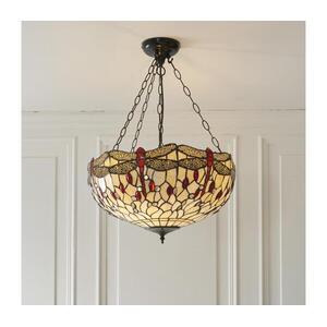 Endon 112251 - Tiffany DRAGONFLY láncos csillár 3xE27/60W/230V, átmérő 50 cm 112251 kép