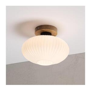 Mennyezeti lámpa HARMA WOOD 1xE27/15W/230V tölgy/fehér Ø 25 cm LM-1.326/C kép