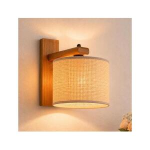 Fali lámpa AIDA 1xE27/15W/230V tölgy/raffia KM-1.98/DĄB RUSTIK/RAFFIA kép