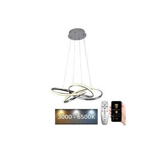 LED állítható fényerőjű függeszték LED/65W/230V 3000-6500K szürke + DO J4332/CH kép