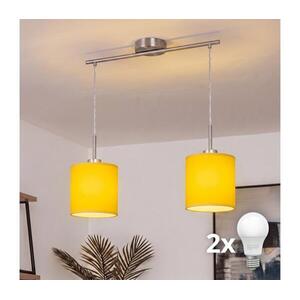 Csillár zsinóron 2xE27/60W/230V kép
