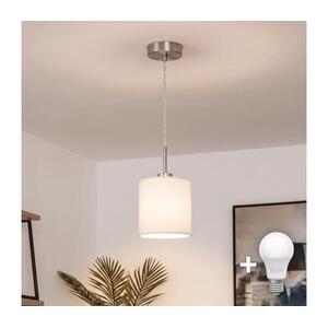 Brilagi - NUBILA LED függeszték kábelen, 1x E27/60W/230V, átm. 14 cm, fehér EG32515+BG1586 kép