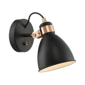 Där Lighting Där Lighting FRE0722 - FREDERICK fali spotlámpa 1xE14/40W/230V fekete FRE0722 kép