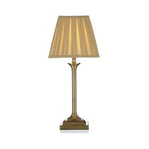 Där Lighting Där Lighting TAY4075-X - Asztali lámpa TAYLOR 1xE14/40W/230V bézs/sárgaréz TAY4075-X kép