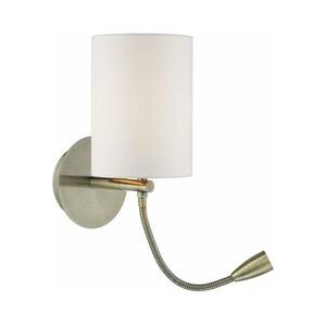 Där Lighting Där Lighting FET0775 - LED fali lámpa FETA 1xE27/60W/230V + LED/1W sárgaréz FET0775 kép
