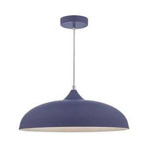 Där Lighting Där Lighting KAE0123 - KAELAN kábelre függesztett csillár 1xE27/60W/230V kék KAE0123 kép