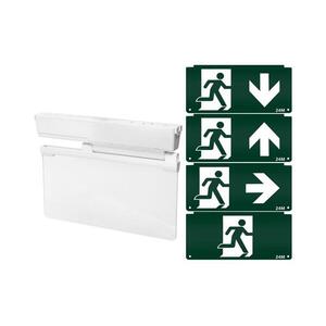 B.V. - LED Vészvilágítás EMERGENCY EXIT LED/3, 6W/230V 6500K 500mAh B10502Z0Q kép